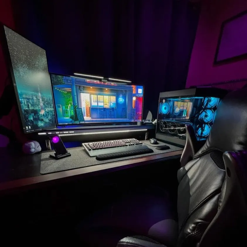 Eddie Gutierrez's workspace — gaming setup, photo 1 of 4