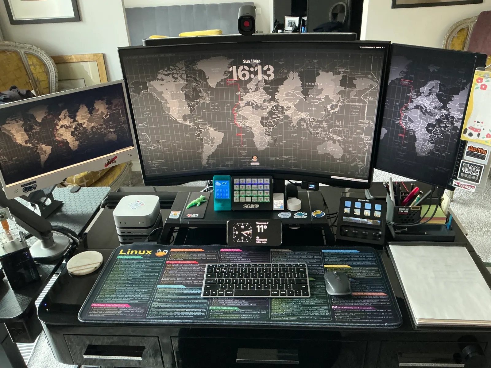 JurekCh's workspace — dev-engineering setup, photo 2 of 2
