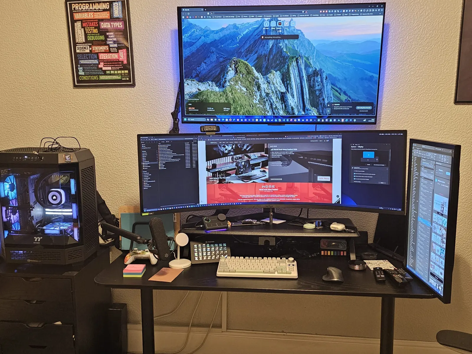bisonrx's workspace — dev-engineering setup, photo 1 of 1